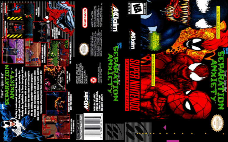 Jeu PC Venom-Spider Man: Separation Anxiety - Neuf Sous Blister - Version Multilingue