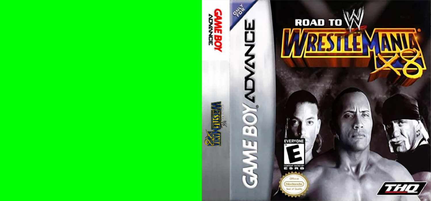 WWE : Road to Wrestlemania X8 [US,EU] gba 2002 Box Art
