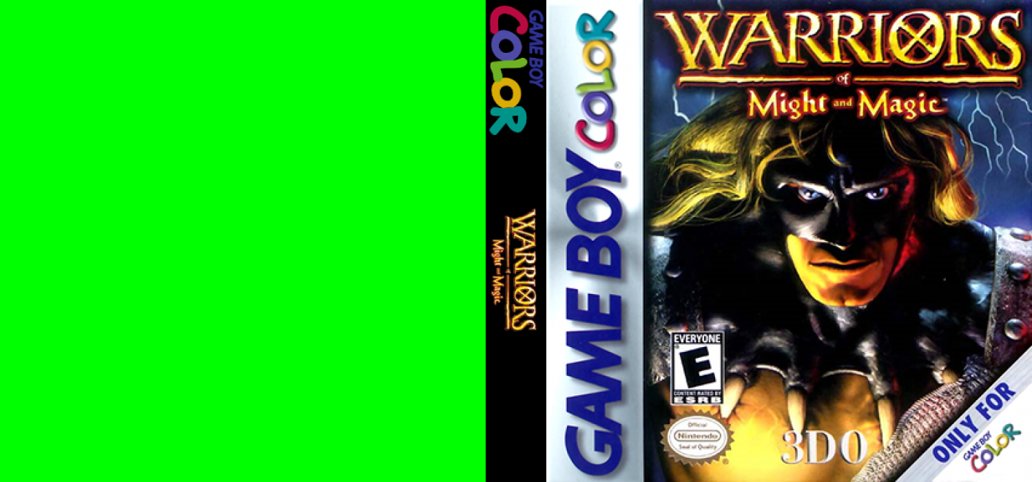 Warriors of Might and Magic [US] gbc 2000 Box Art