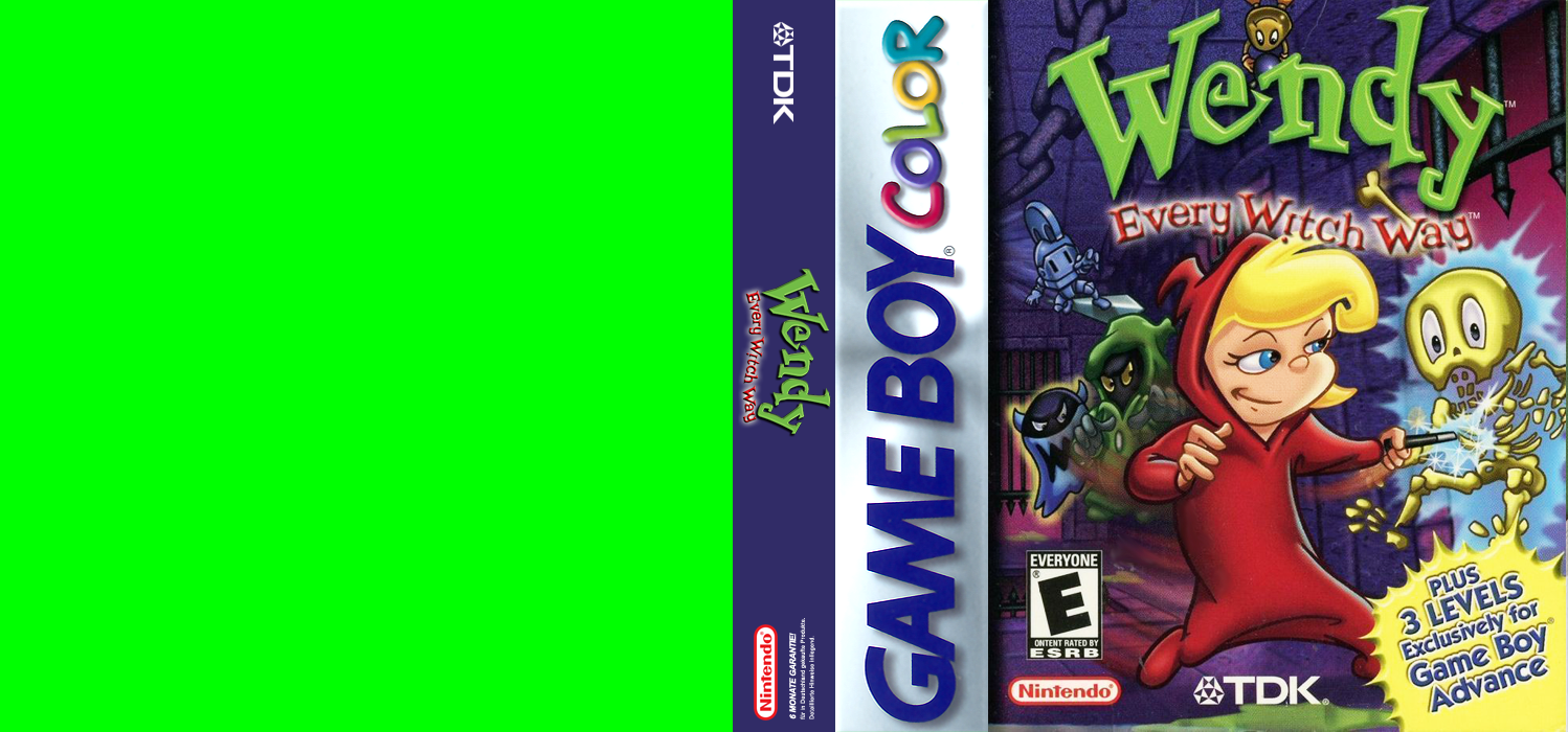 Wendy: Every Witch Way [US,EU] gbc 2001 Box Art
