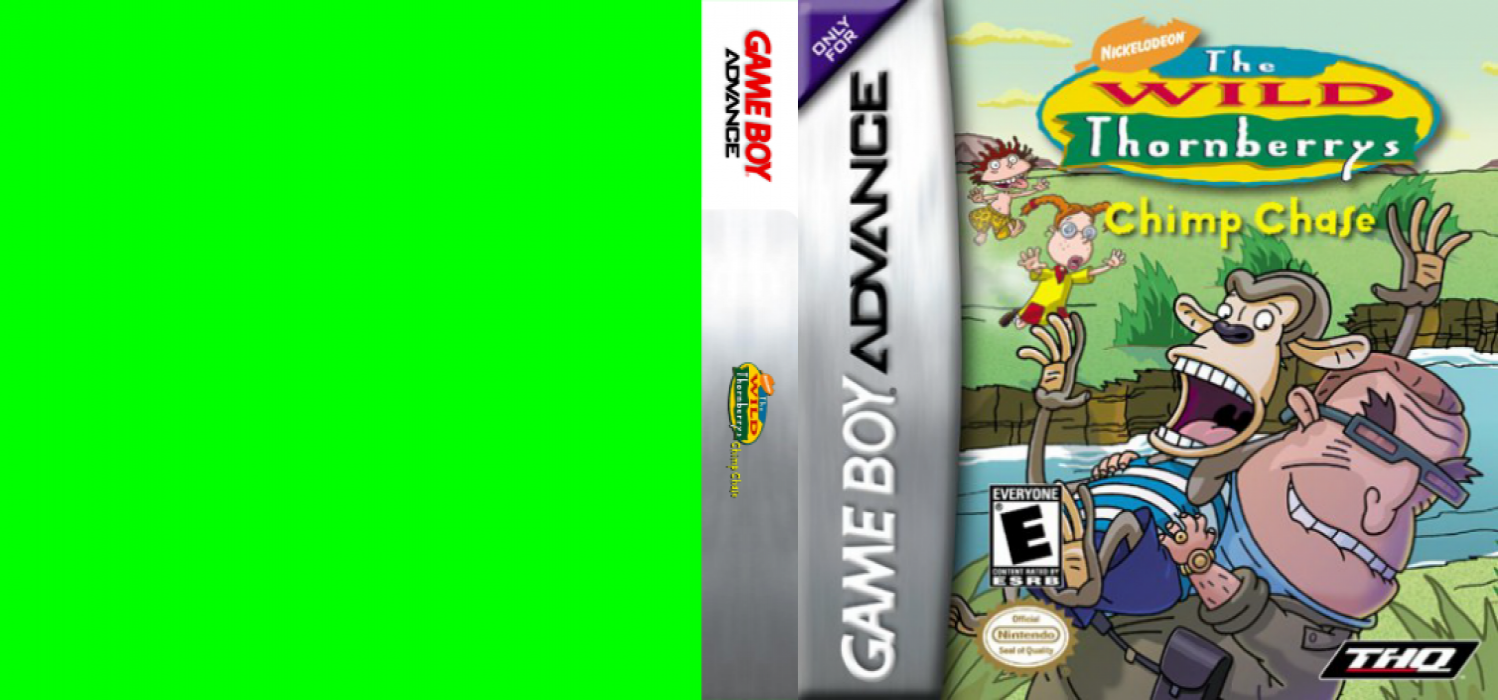 The Wild Thornberrys: Chimp Chase [US,EU] gba 2001 Box Art