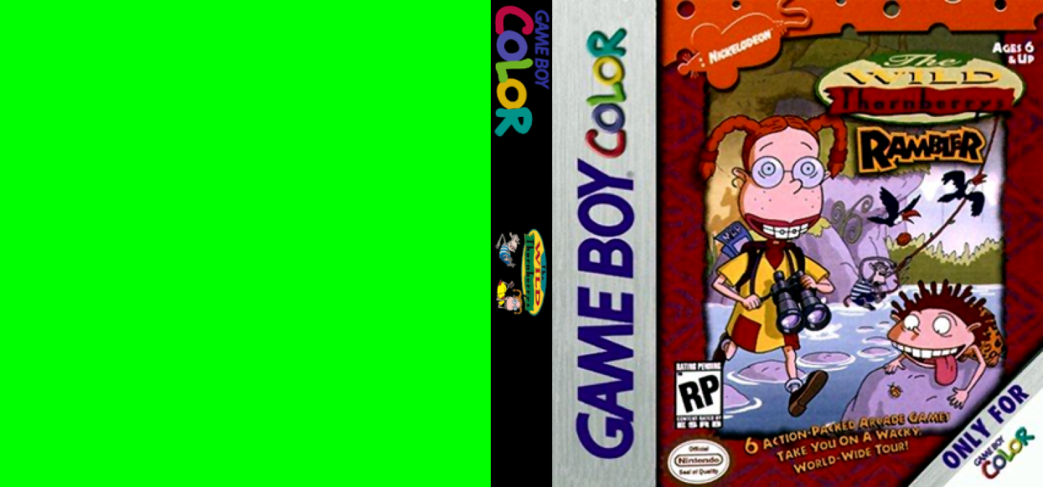 The Wild Thornberrys : Rambler [US] gbc 2000 Box Art