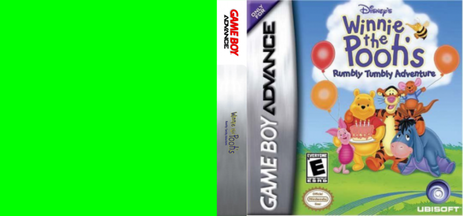 Winnie the Pooh’s Rumbly Tumbly Adventure [US] gba 2005 Box Art