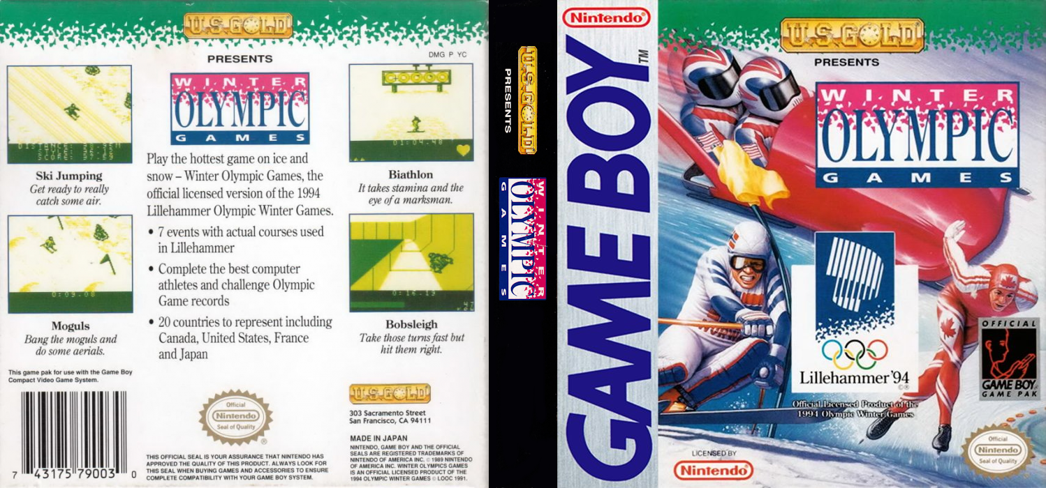 The XVII Olympic Winter Games : Lillehammer 1994 [US] gb 1994 Box Art