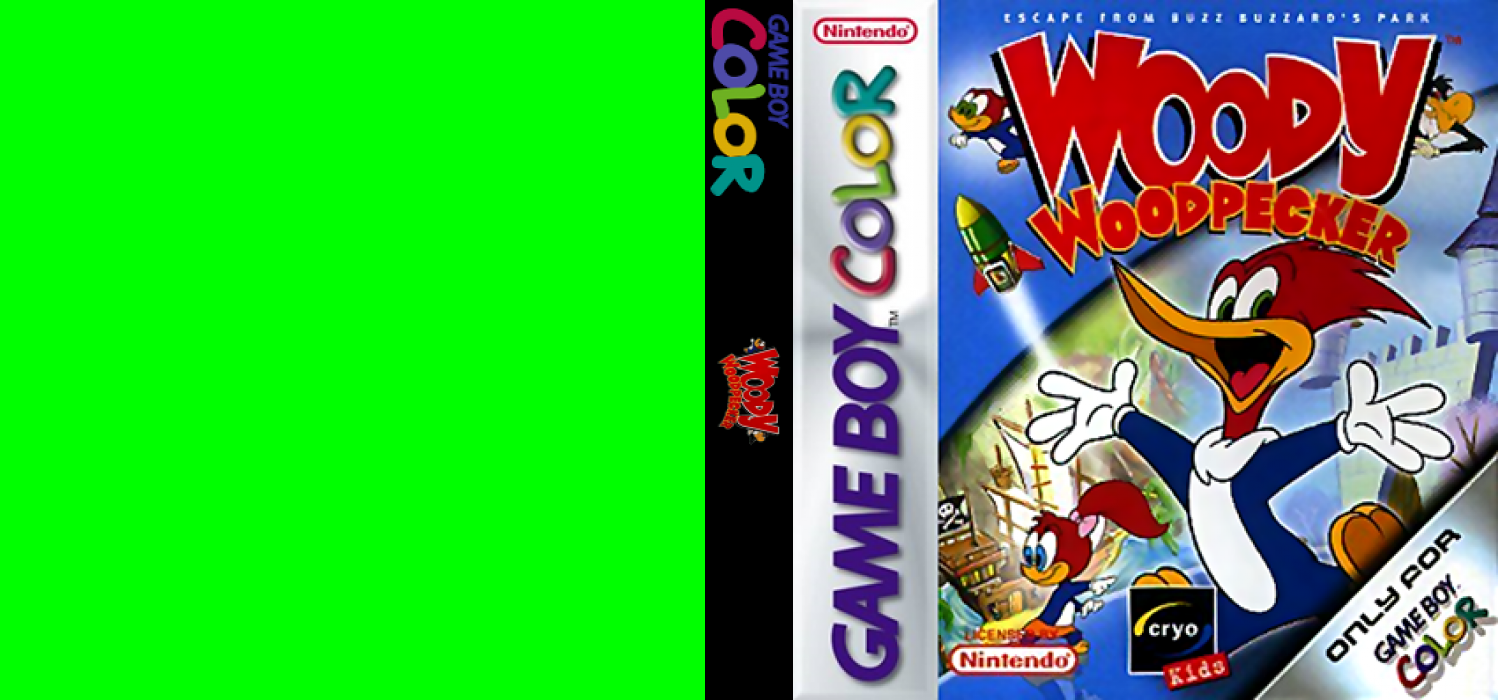 Woody Woodpecker [US] gbc 2001 Box Art