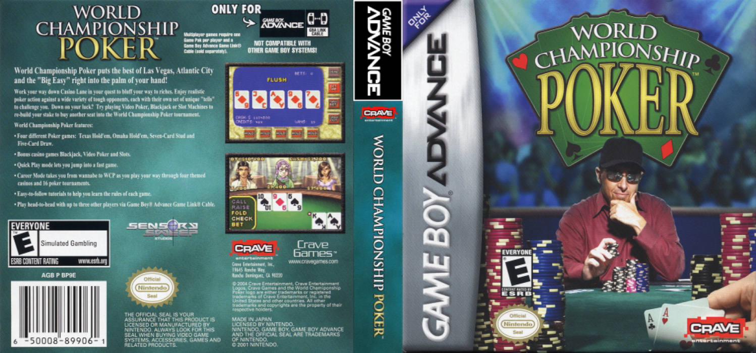 World Championship Poker [US] gba 2004 Box Art