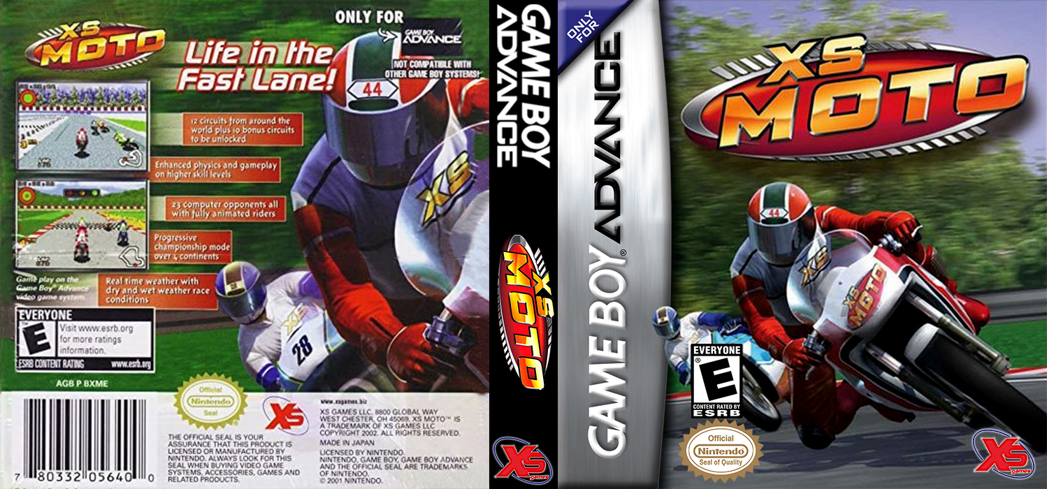 XS Moto [US] gba 2004 Box Art