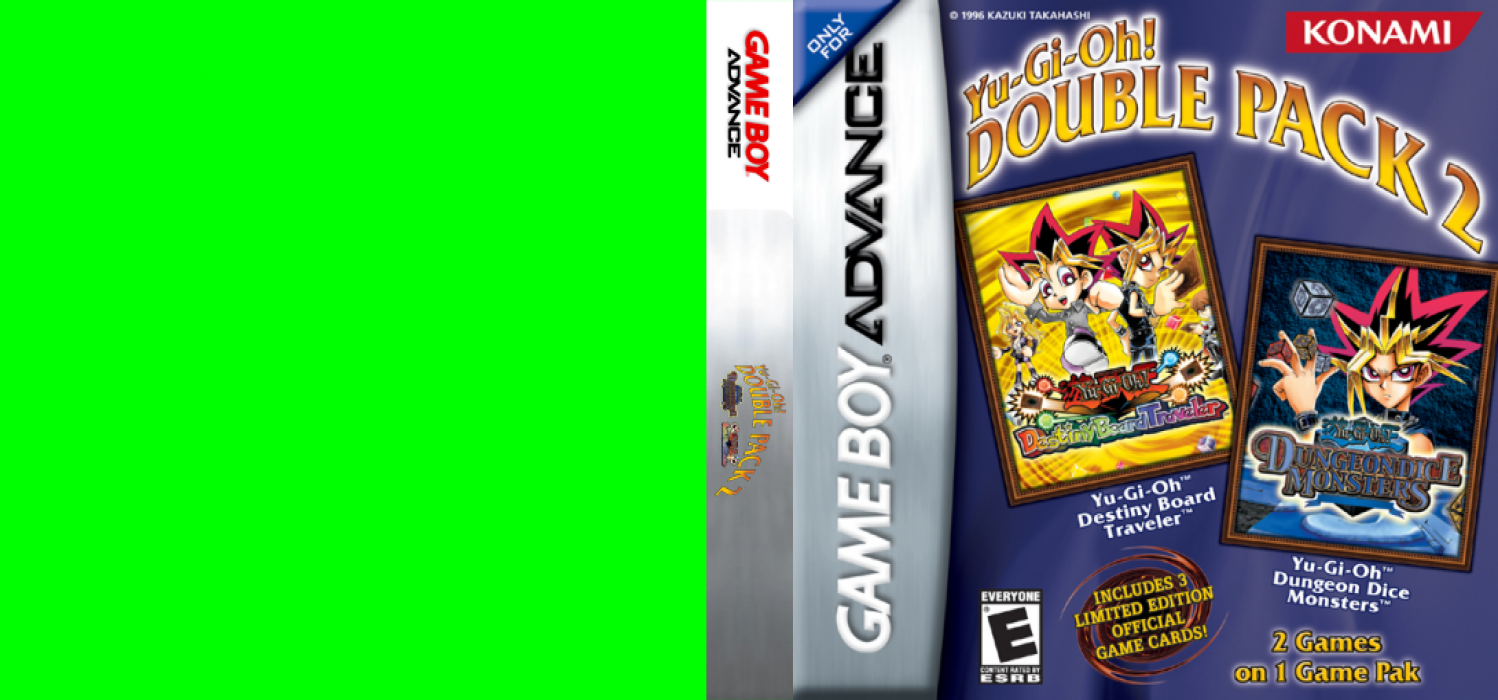 Yu-Gi-Oh! Double Pack 2 [US] gba 2006 Box Art