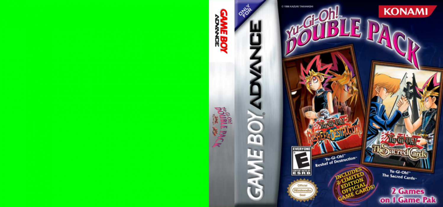 Yu-Gi-Oh! Double Pack [US] gba 2006 Box Art