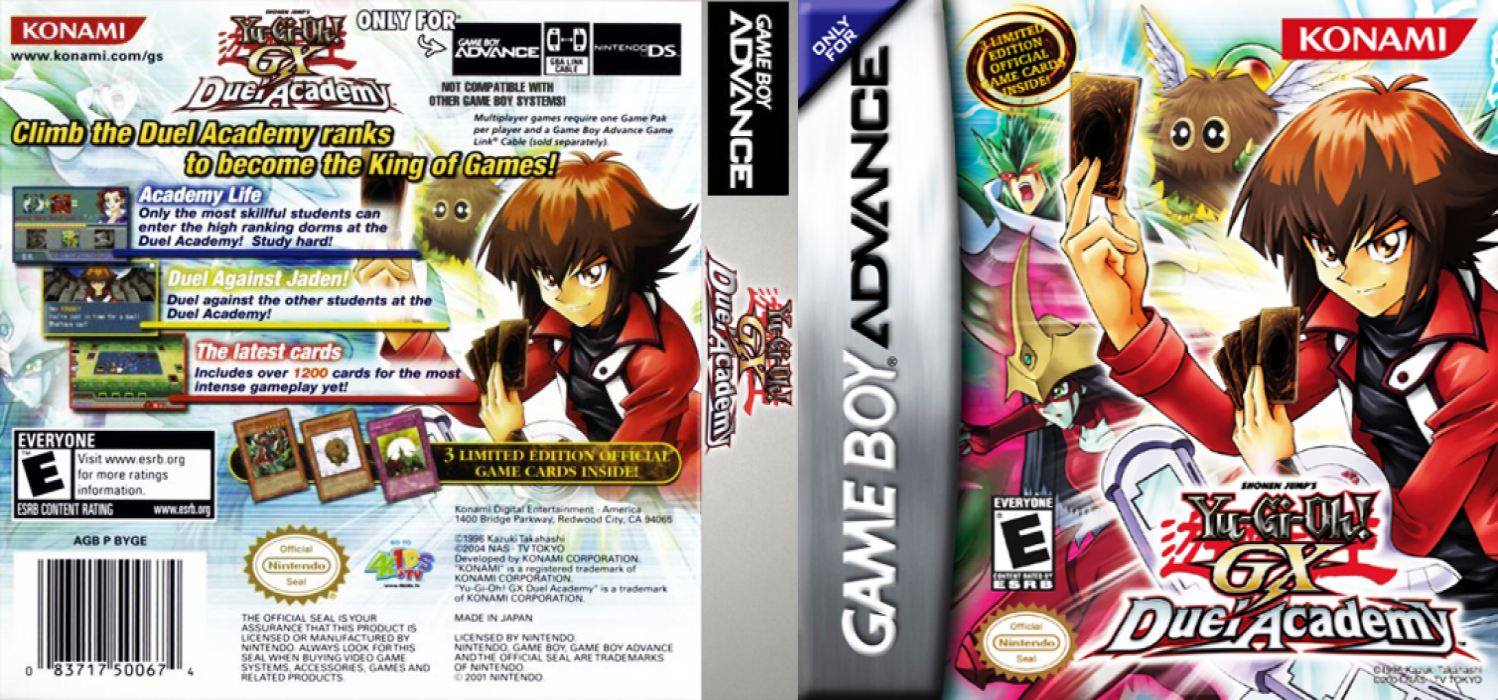 Yu-Gi-Oh! GX : Duel Academy [US] gba 2006 Box Art