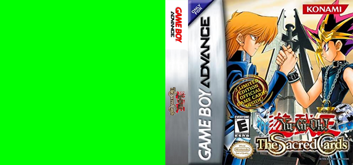 Yu-Gi-Oh! The Sacred Cards [US] gba 2003 Box Art
