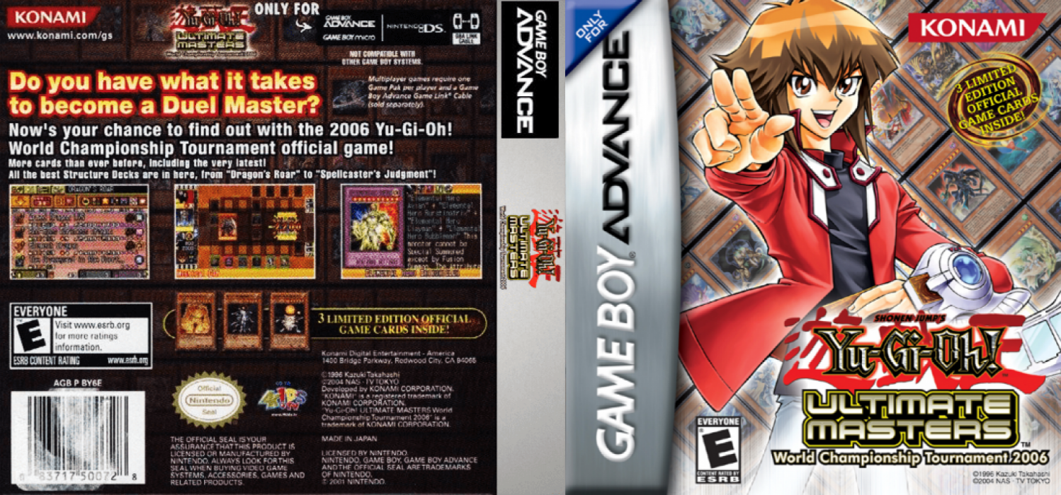 Yu-Gi-Oh! Ultimate Masters: World Championship Tournament 2006 [US] gba 2006 Box Art