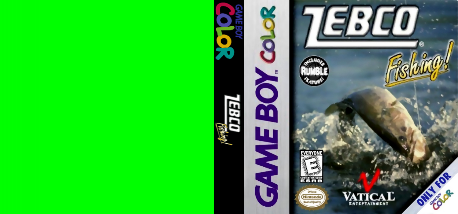 Zebco Fishing! [US] gbc 1999 Box Art