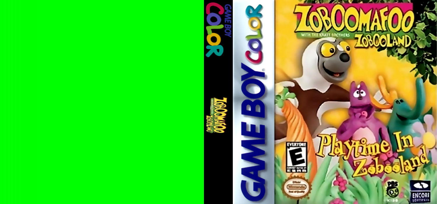 Zoboomafoo : Playtime in Zobooland [US] gbc 2001 Box Art