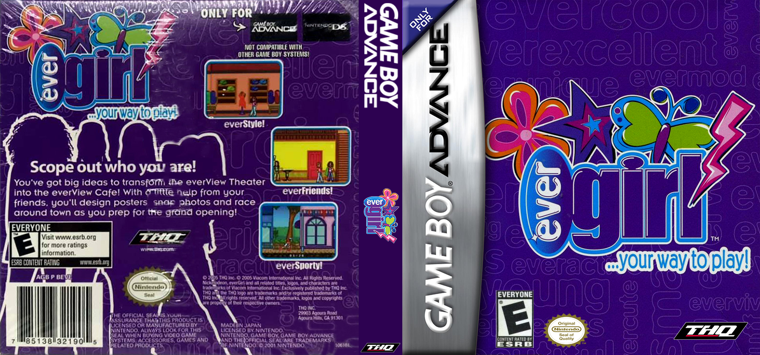 EverGirl [US] gba 2005 Box Art