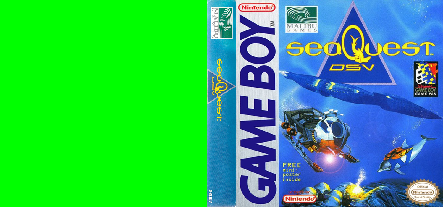 SeaQuest DSV [US,EU] gb 1994 Box Art