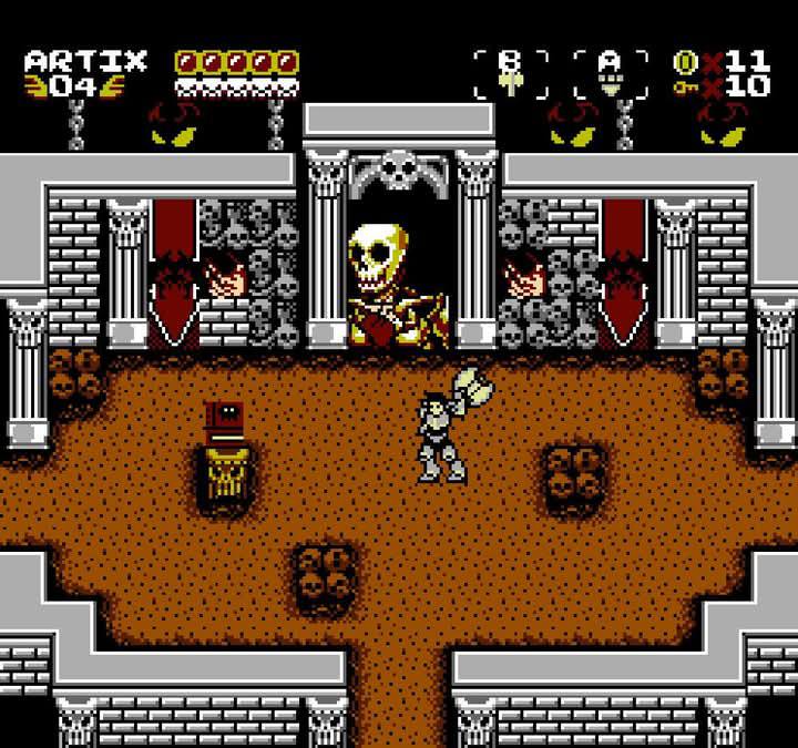 Adventure Quest 8-Bit: Dungeons & DoomKnights (Homebrew) [NES] nes Unknown Year Game Image