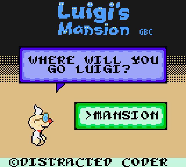 Luigi’s Mansion Demake (Homebrew) [GBC] Thumbnail
