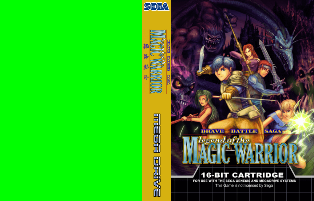 Barver Battle Saga – Tai Kong Zhan Shi  T+Eng v11 Djinn, Steve Martin (Ch) [CN](Trans.)(Hack)(Unl.) segaMD 1996 Box Art
