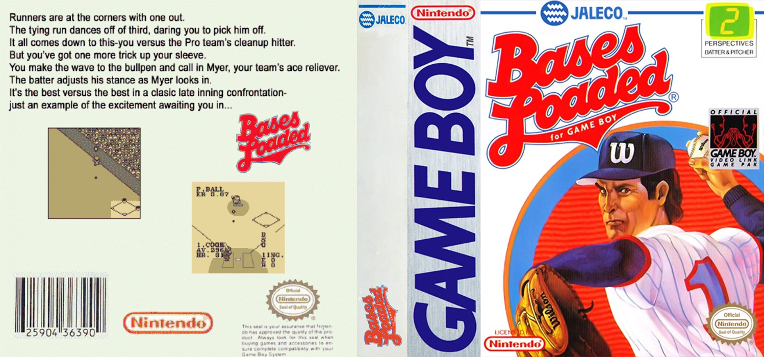Baseball Kids (Japan) [JP] gb 1990 Box Art