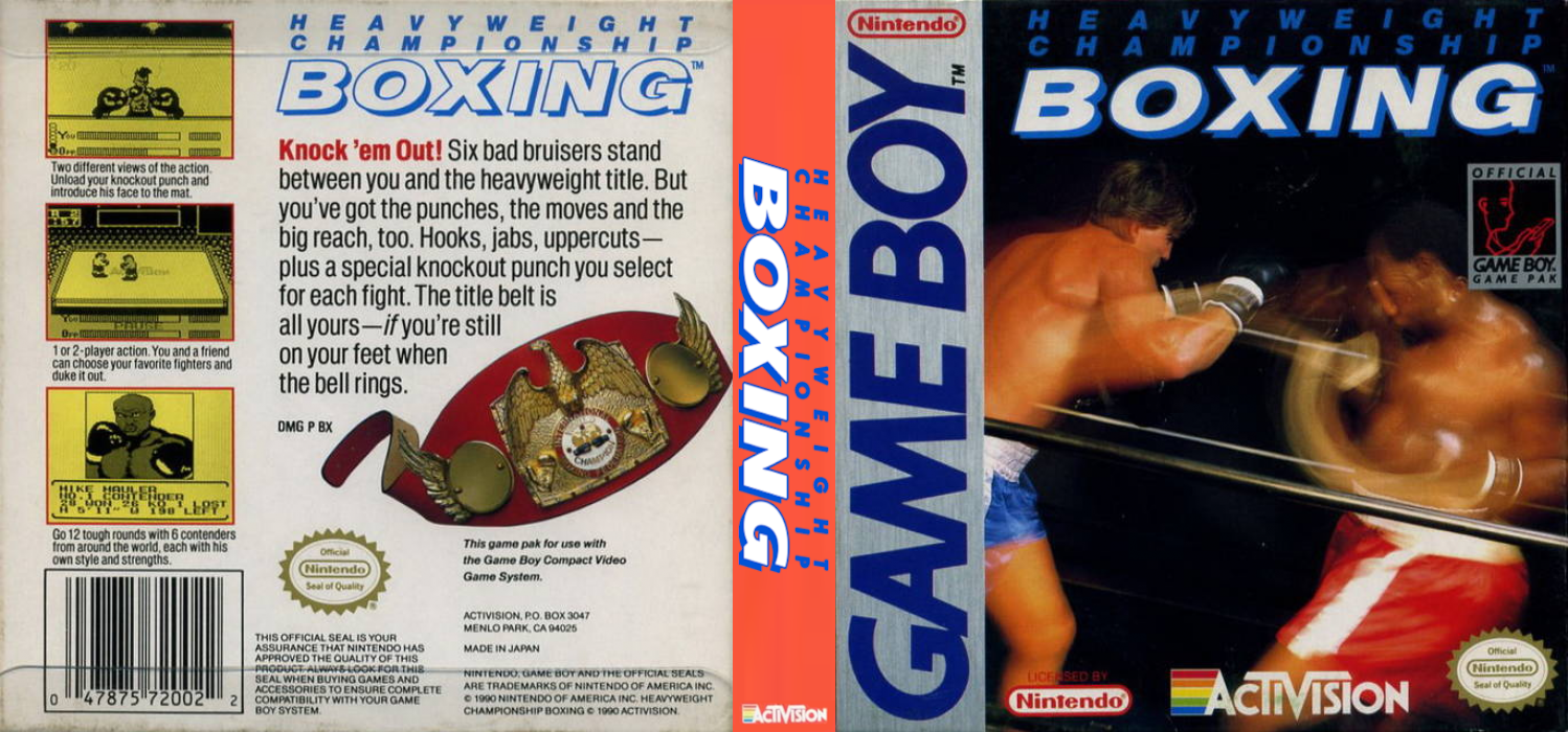 Boxing (Japan) [JP] gb 1990 Box Art