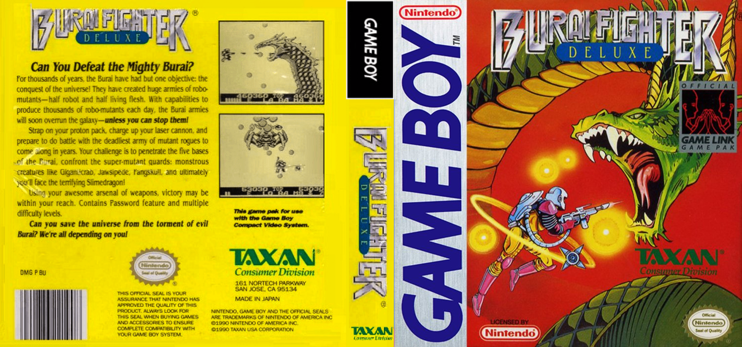Burai Senshi Deluxe (Japan) [JP] gb 1999 Box Art