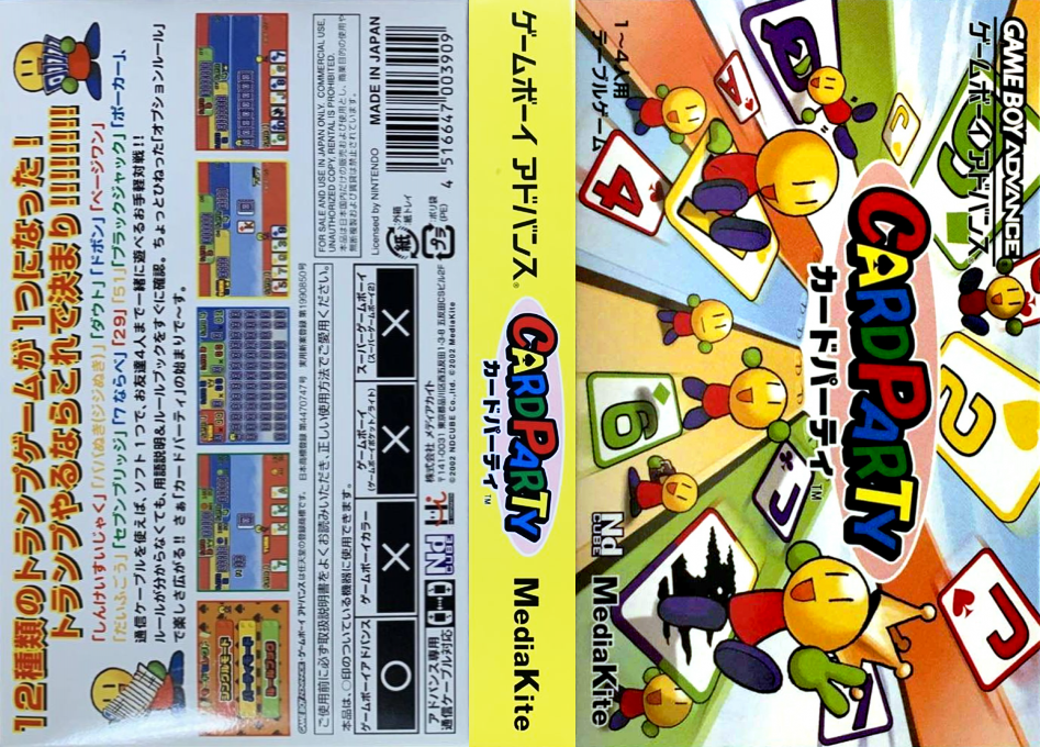 Card Party (Japan) [JP] gba 2002 Box Art