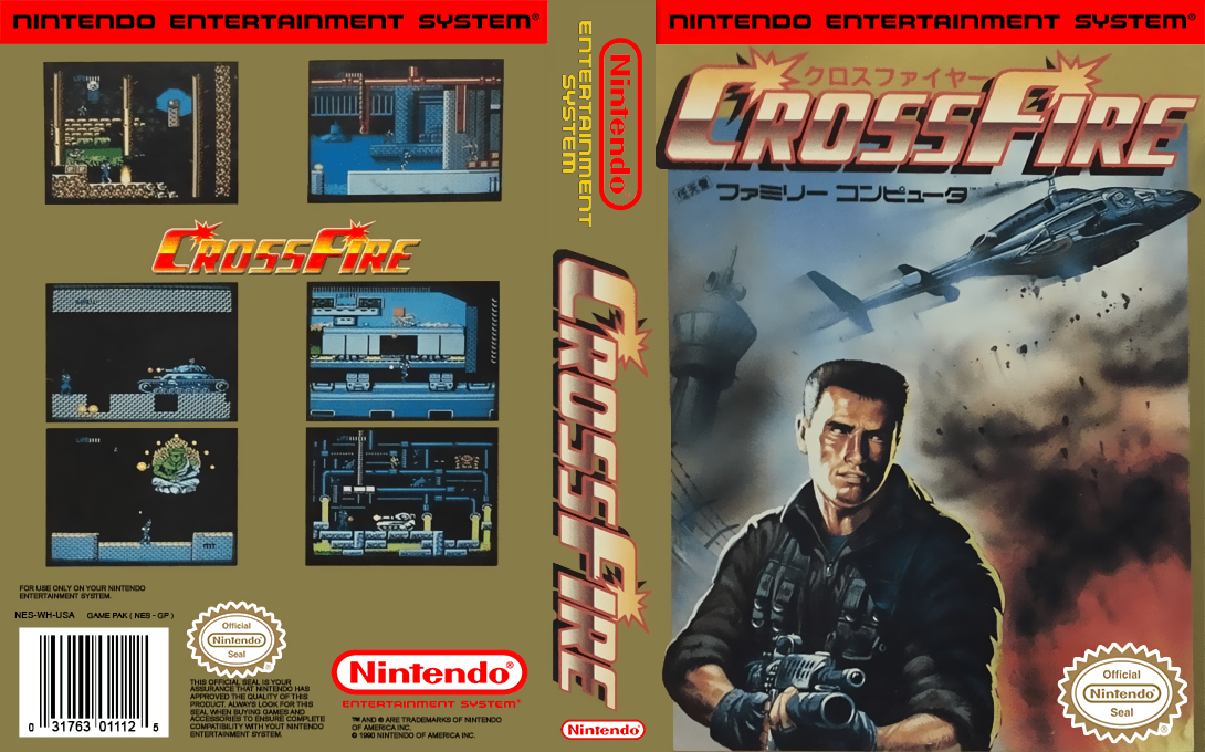 CrossFire (Japan) [JP] nes 1990 Box Art
