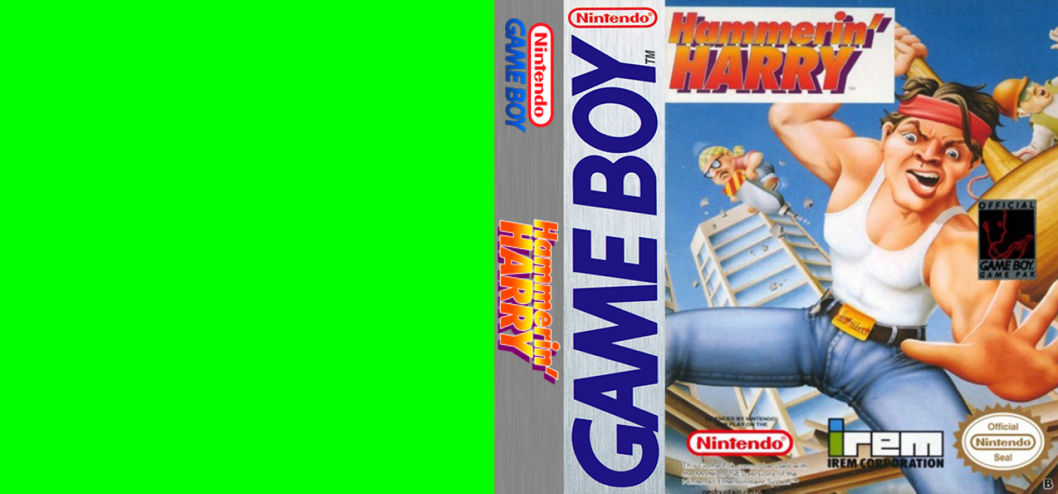 Daiku no Gen-san – Ghost Building Company (Japan) [JP] gb 1992 Box Art