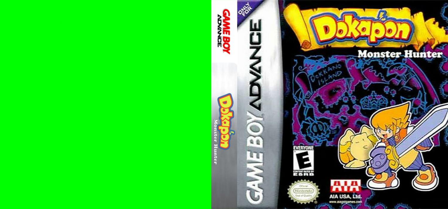 Dokapon Q – Monster Hunter! (Japan) [JP] gba 2001 Box Art