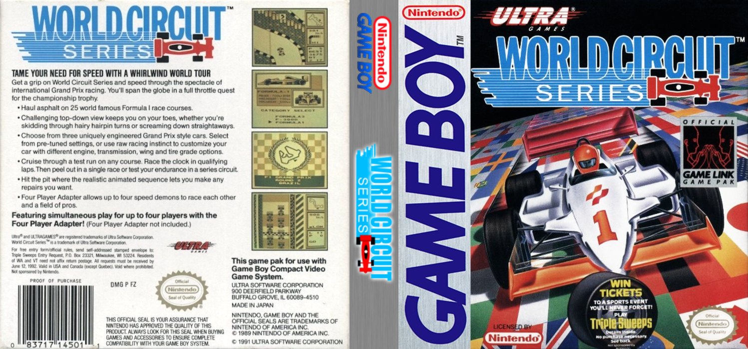F-1 Spirit (Japan) [JP] gb 1992 Box Art