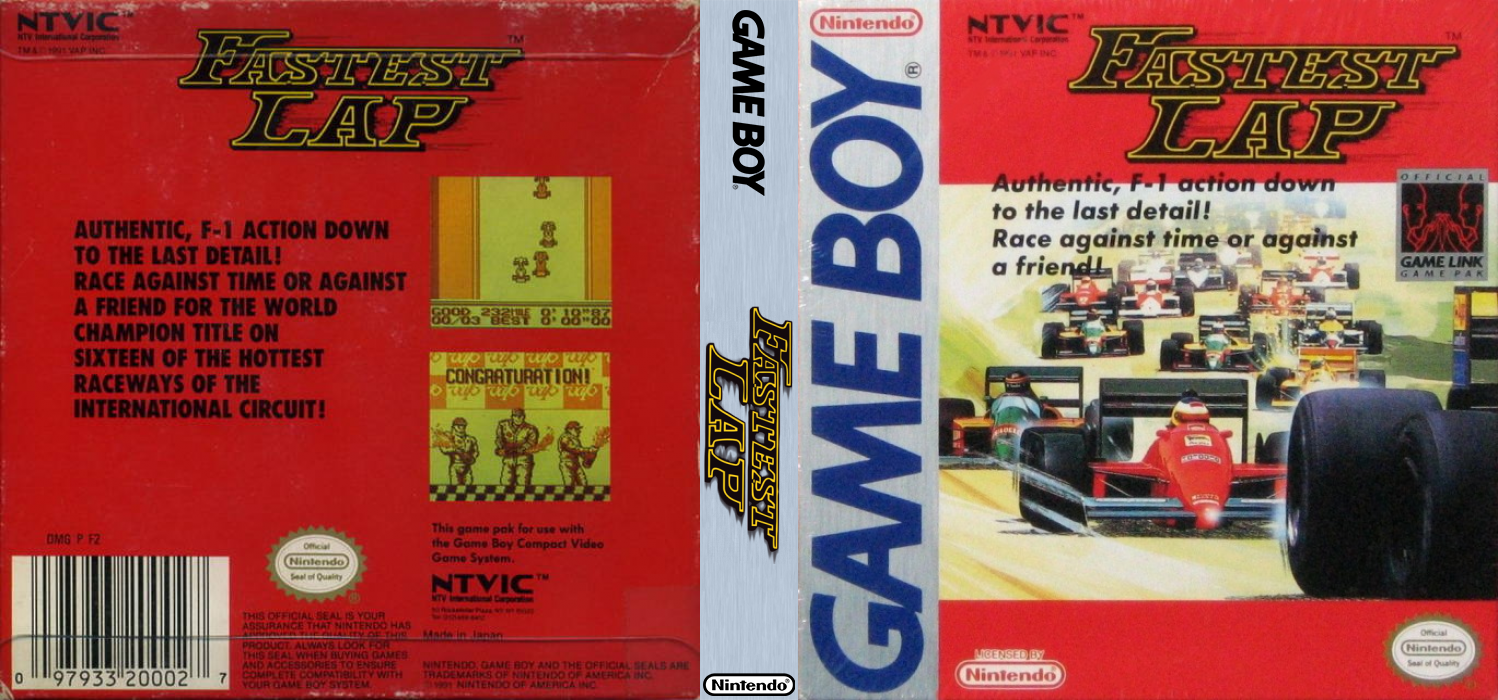 Fastest Lap (Japan) (En) [JP] gb 1992 Box Art