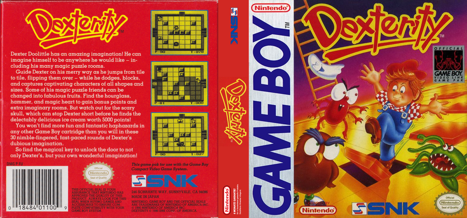 Funny Field (Japan) [JP] gb 1990 Box Art