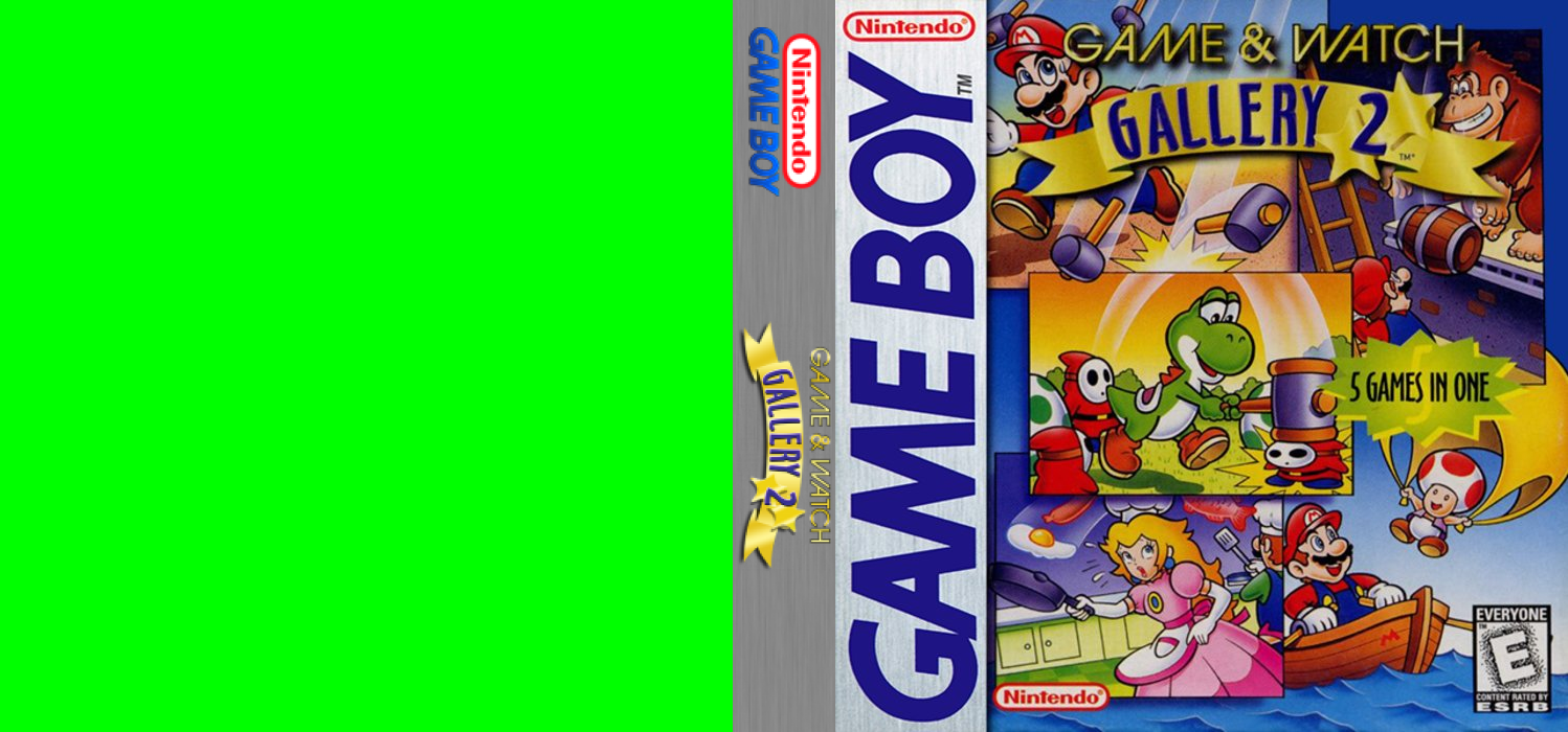 Game Boy Gallery 2 (Japan) (SGB Enhanced) [JP] gb 1999 Box Art