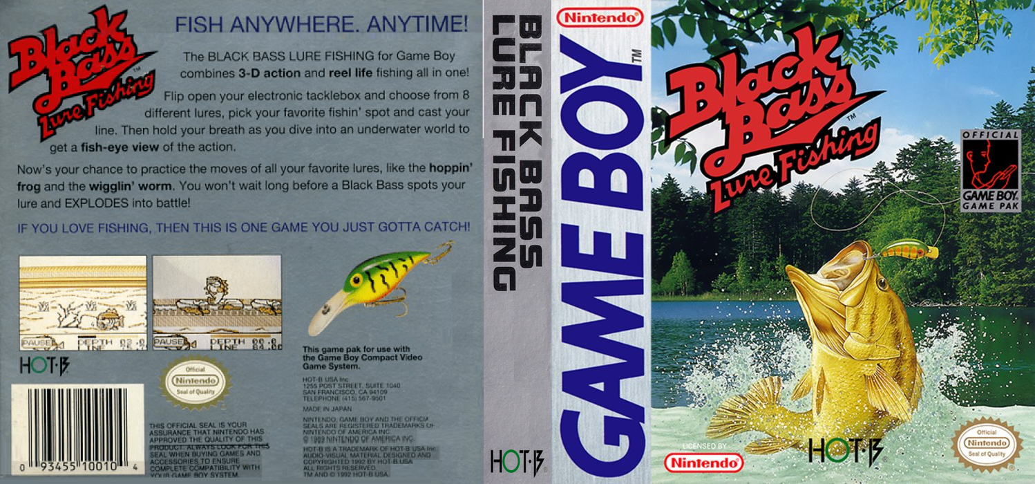 Hyper Black Bass (Japan) (En,Ja) [JP] gb 1994 Box Art
