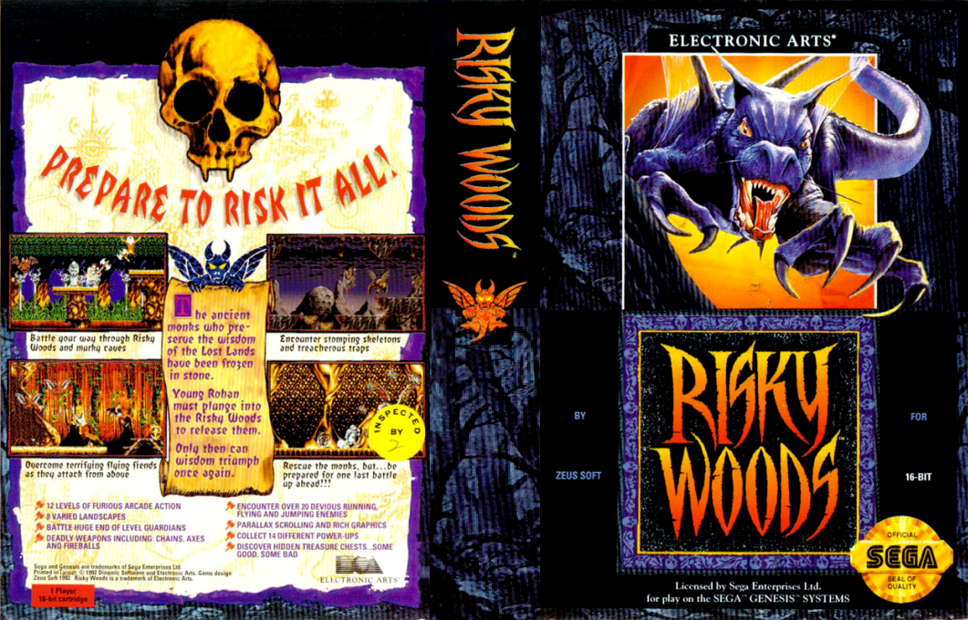 Jashin Draxos (Japan, Korea) (Ja) [JP,KR] segaMD 1992 Box Art