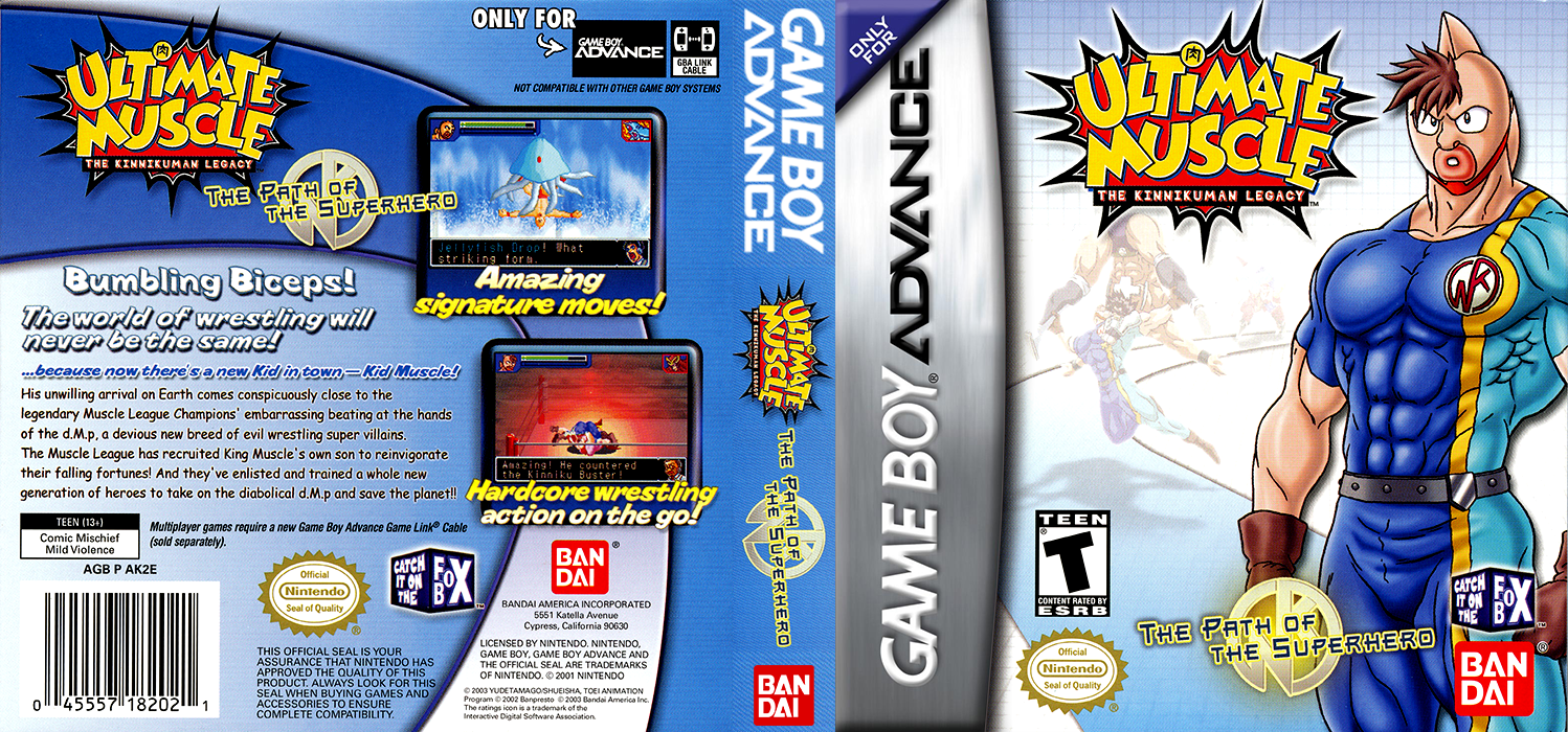 Kinnikuman II-Sei – Seigi Choujin e no Michi (Japan) [JP] gba 2003 Box Art