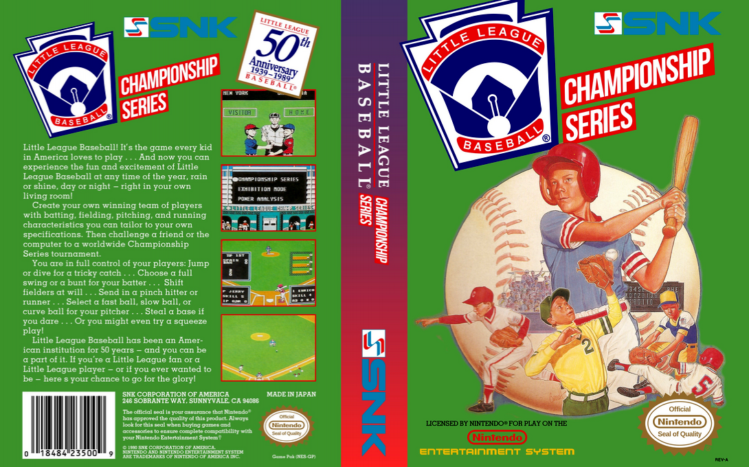 Koushien (Japan) [JP] nes 1990 Box Art