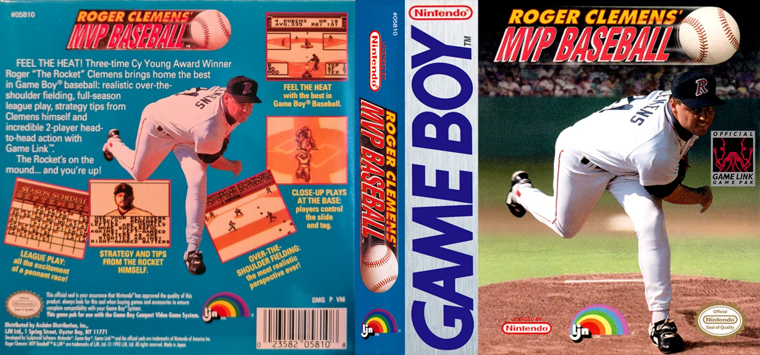 MVP Baseball (Japan) [JP] gb 1992 Box Art