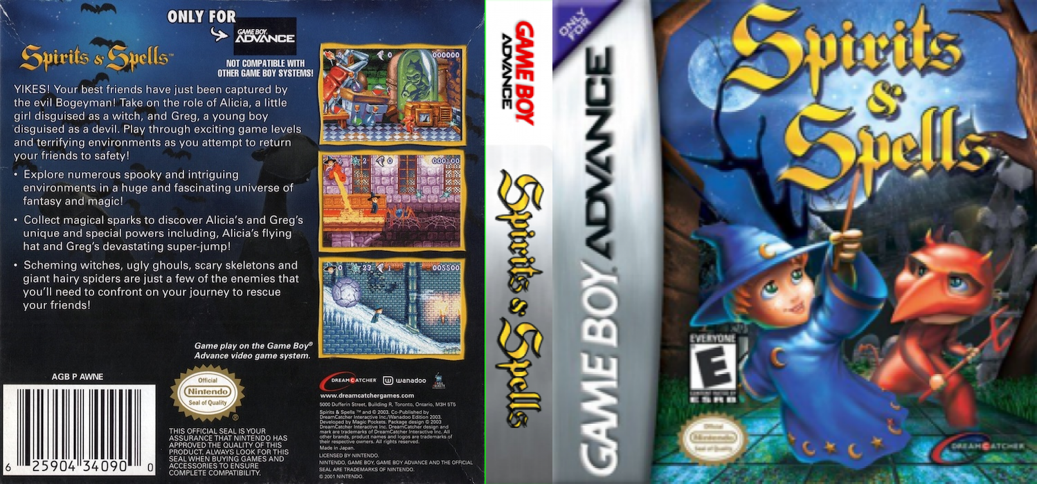 Mahou no Pumpkin – Ann to Greg no Daibouken (Japan) [JP] gba 2003 Box Art