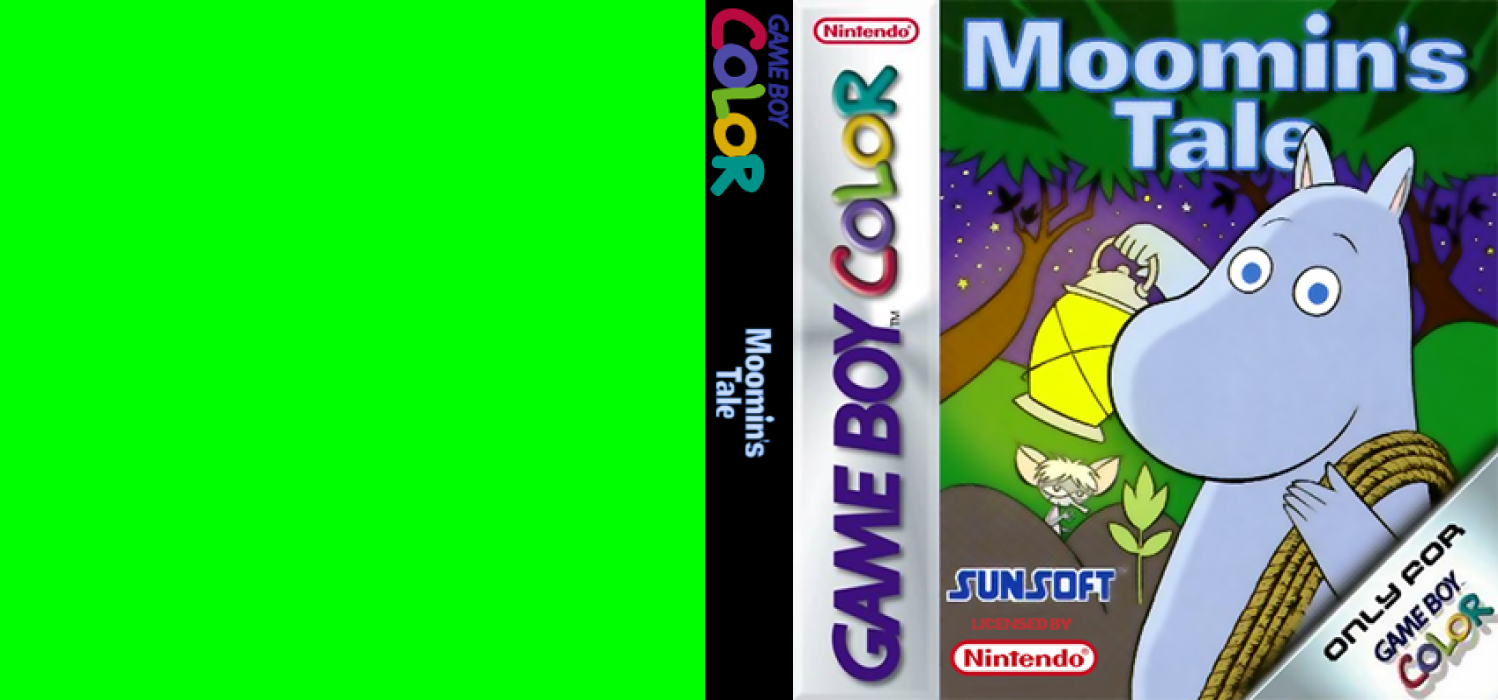 Moomin no Daibouken (Japan) [JP] gbc 2000 Box Art