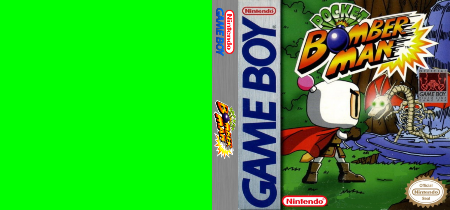 Pocket Bomberman (Japan) (SGB Enhanced) [JP] gb 1997 Box Art