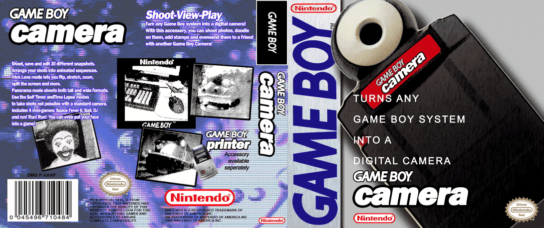 Pocket Camera (Japan) (Rev 1) (SGB Enhanced) [JP] gb Unknown Year Box Art