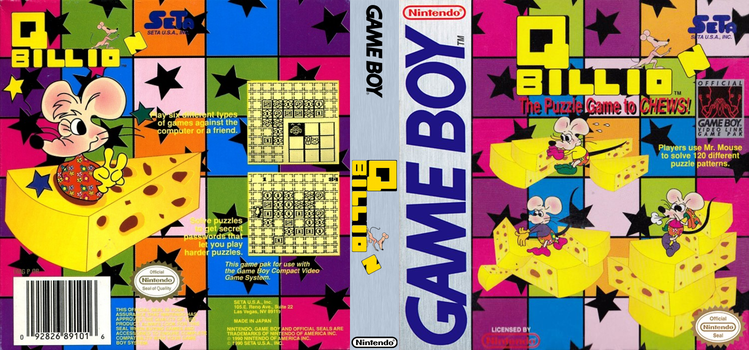 Q Billion (Japan) [JP] gb 1990 Box Art