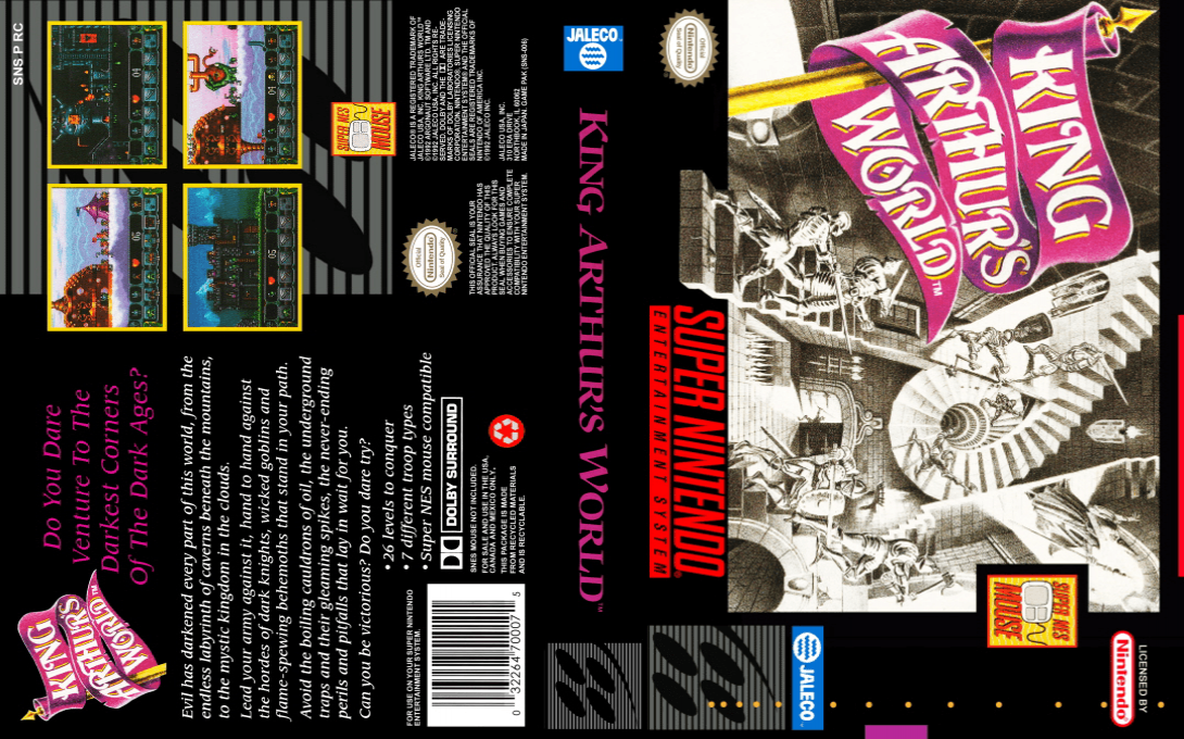 Royal Conquest (Japan) (En) [JP] snes 1993 Box Art