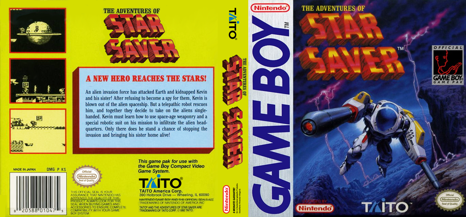 Rubble Saver (Japan) [JP] gb 1992 Box Art