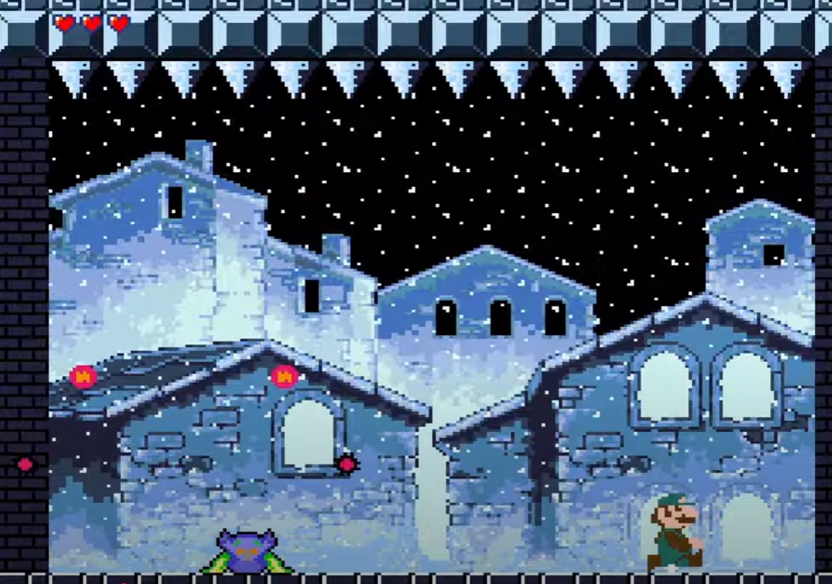Castlemania II (SMW Hack) snes 2025 Game Image