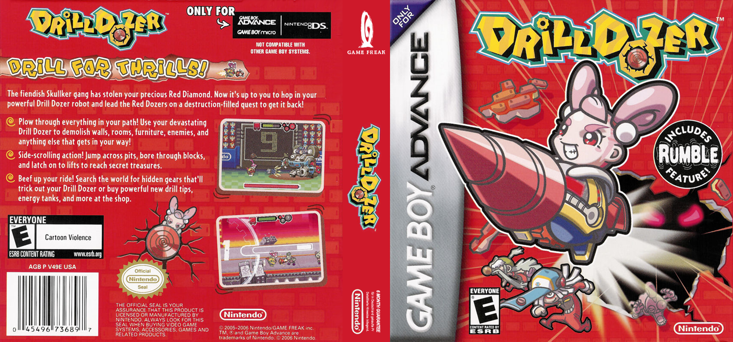 Screw Breaker – Goushin DoriRureRo (Japan) [JP] gba 2006 Box Art