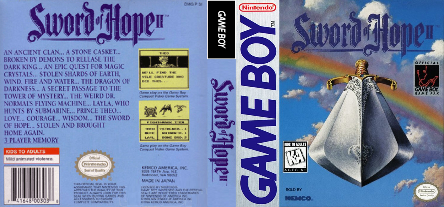 Selection II – Ankoku no Fuuin (Japan) [JP] gb 1996 Box Art