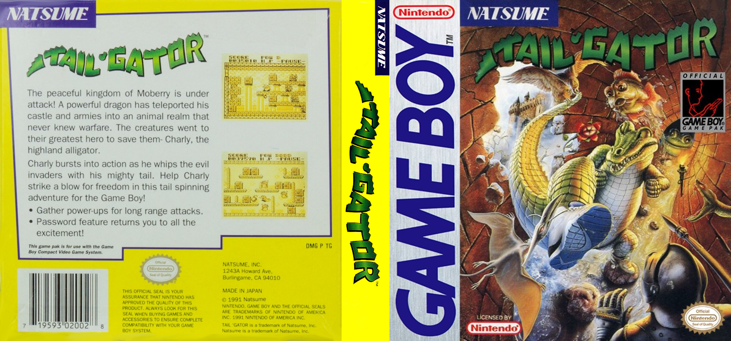 Shippo de Bun (Japan) [JP] gb 1991 Box Art